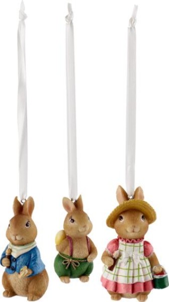 Villeroy & Boch Spring Fantasy Accessories Hasen Hänger Set 3tlg. von Villeroy & Boch
