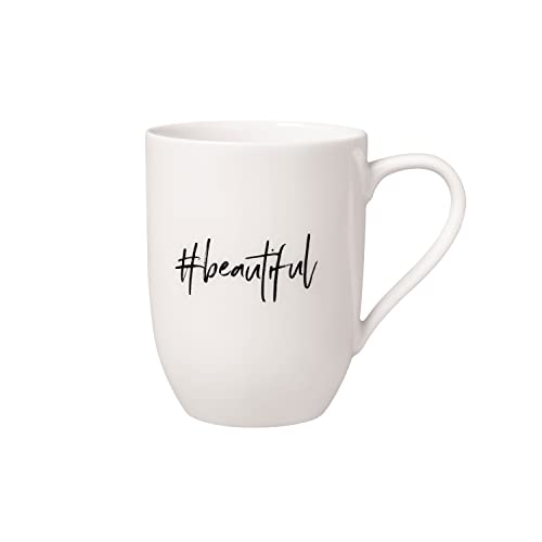 Villeroy & Boch – Statement Becher Mit Henkel #Beautiful 11,5X8X10,5 Cm, Weiße Porzellan Tasse, 280 Ml Villeroy & Boch – Statement Becher Mit Henkel #Beautiful 11,5X8X10,5 Cm, Weiße Porzellan Tasse, 280 Ml von Villeroy & Boch