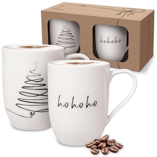 Villeroy & Boch – Statement Tassen Set "Tannenbaum" 2 teilig Weihnachten, Weiß, Schwarz, Spülmaschinenfest, Mikrowellensicher, Weihnachtassen, Weihnachtsbecher, Christmas Mug, Premium Porcelain Villeroy & Boch – Statement Tassen Set "Tannenbaum" 2 teilig Weihnachten, Weiß, Schwarz, Spülmaschinenfest, Mikrowellensicher, Weihnachtassen, Weihnachtsbecher, Christmas Mug, Premium Porcelain von Villeroy & Boch