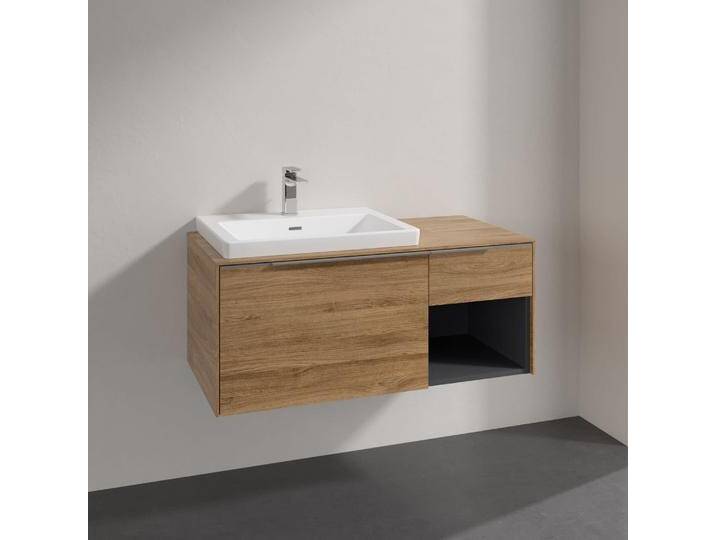 Villeroy & Boch Subway 3.0 Badmöbel-Set 100,1 cm, Waschbecken links mit CeramicPlus 1966307 von Villeroy-&-Boch
