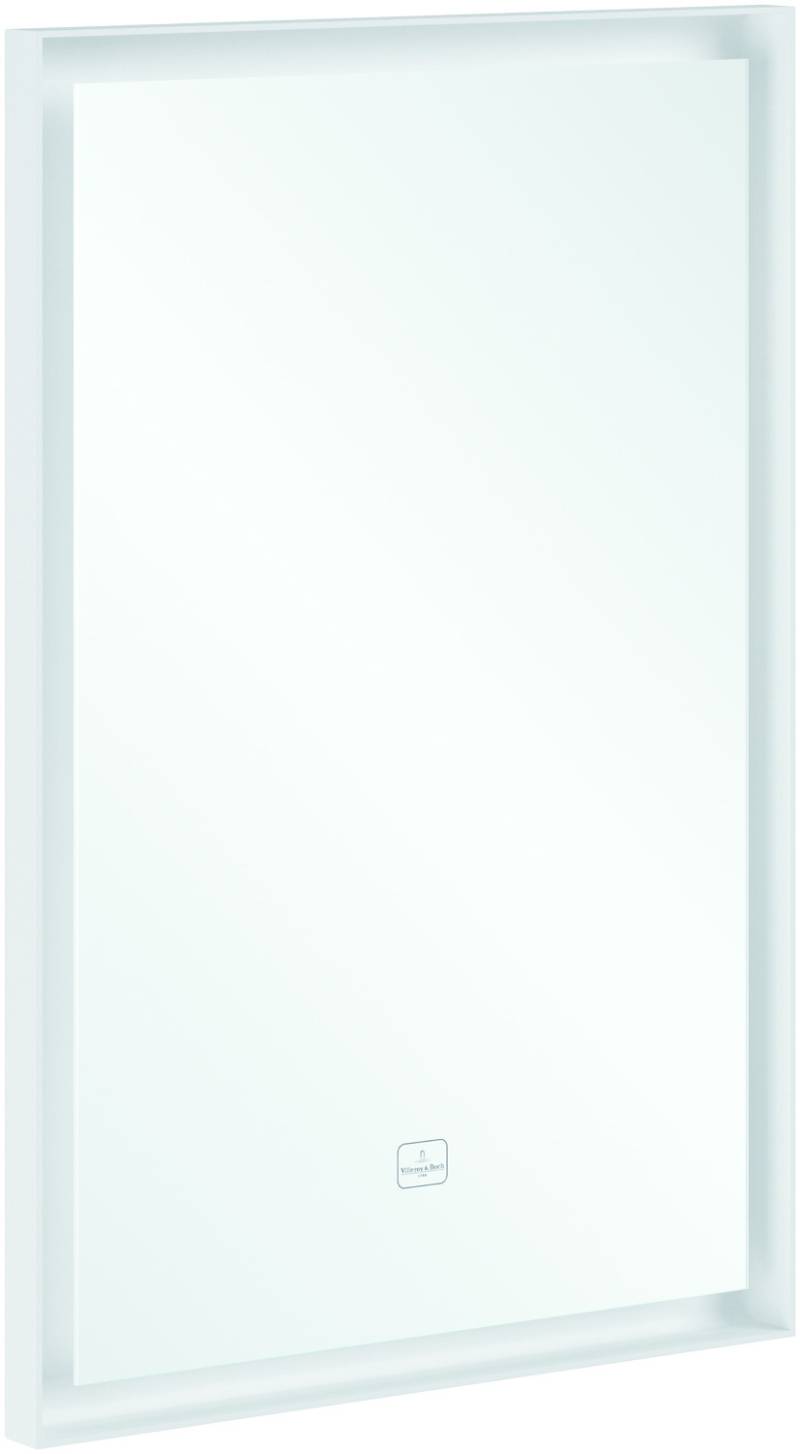 Villeroy & Boch Subway 3.0 Spiegel mit LED-Beleuchtung, Rechteck, 500x750x47,5 mm, A46350BC von Villeroy & Boch