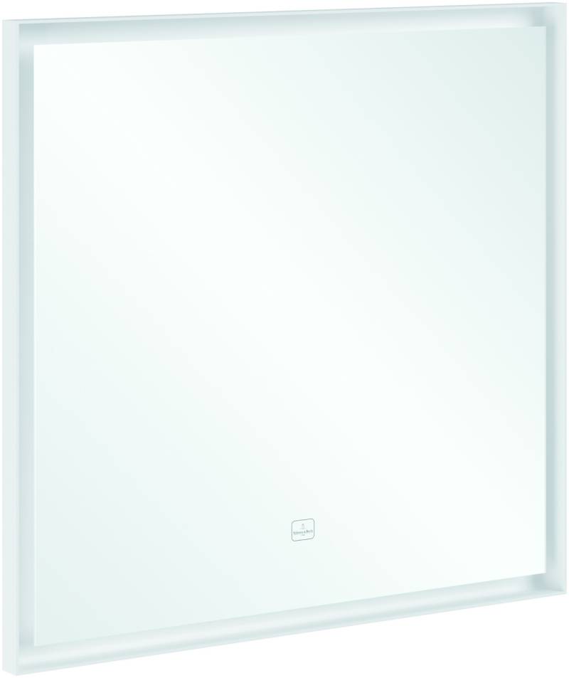 Villeroy & Boch Subway 3.0 Spiegel mit LED-Beleuchtung, Rechteck, 800x750x47,5 mm, A4638000 von Villeroy & Boch