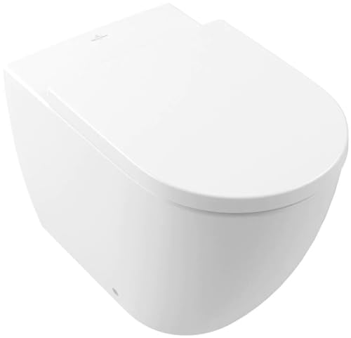 Villeroy & Boch Subway 3.0 Tiefspül-WC, bodenstehend, spülrandlos, TwistFlush, 370x600 mm, 4671T0, Farbe: weiß-alpin von Villeroy & Boch