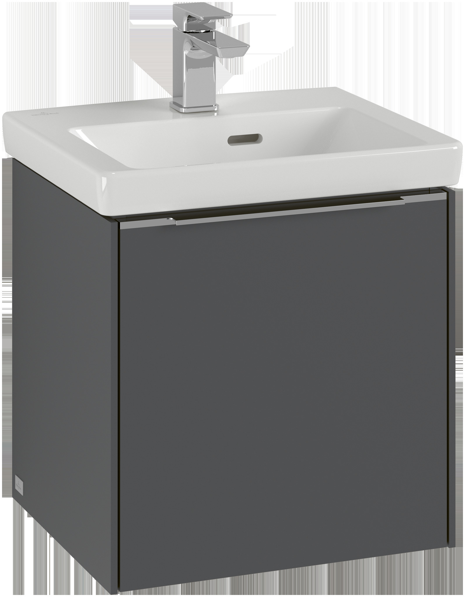 Villeroy & Boch Subway 3.0 Waschbeckenunterschrank, 1 Tür Anschlag rechts, 423x429x378mm, C58201AH von Villeroy & Boch