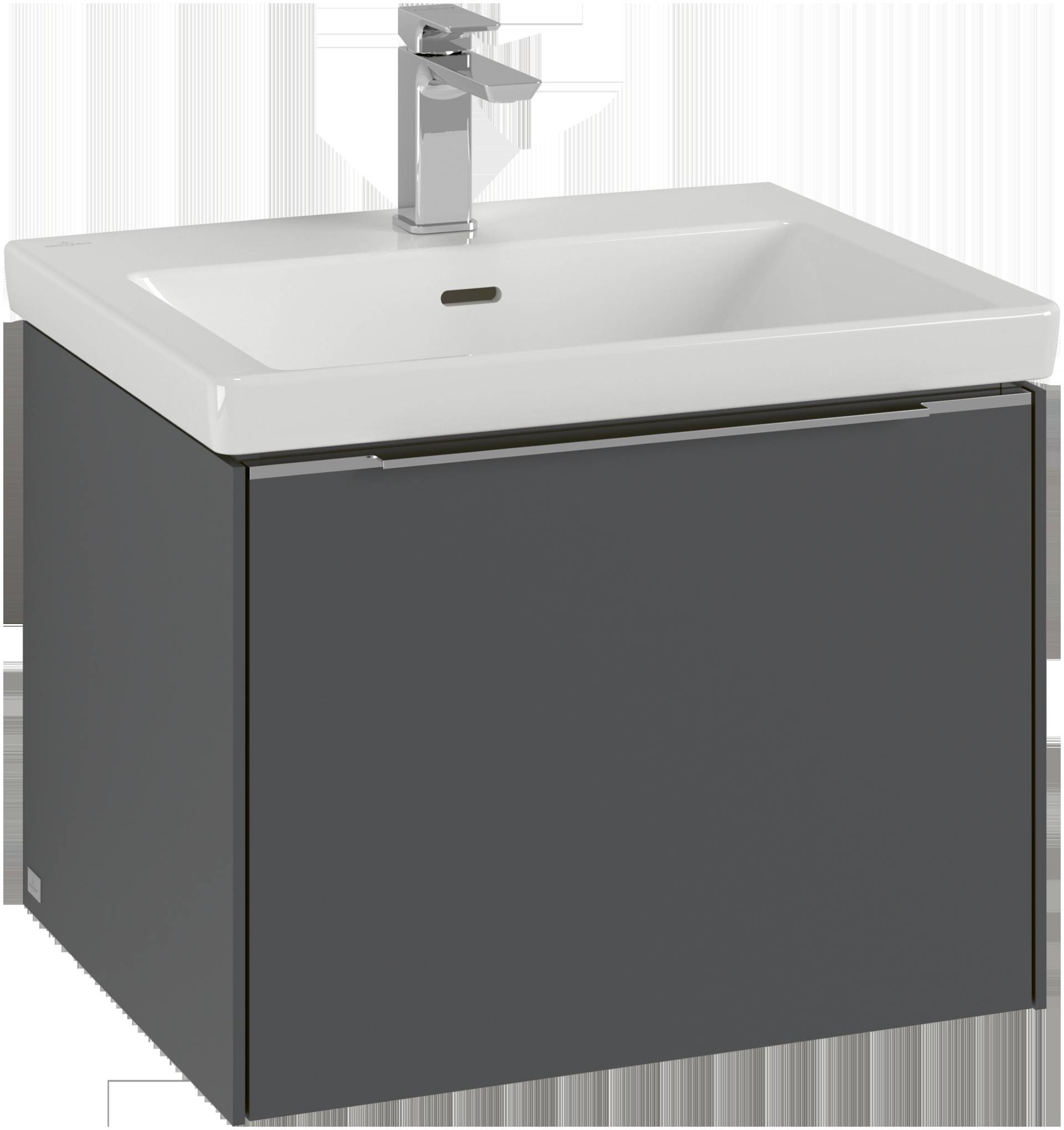 Villeroy & Boch Subway 3.0 Waschbeckenunterschrank, LED-Beleuchtung, 1 Auszug, 572x429x478mm, C577L1AH von Villeroy & Boch