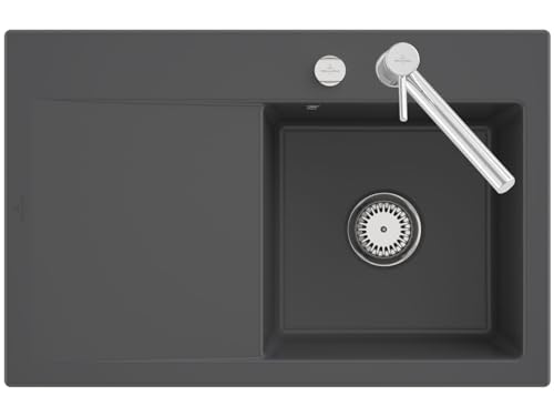 Villeroy & Boch Subway Style 45 Graphite - 3347 02 i4 Keramikspüle Excenterbetätigung von Villeroy & Boch