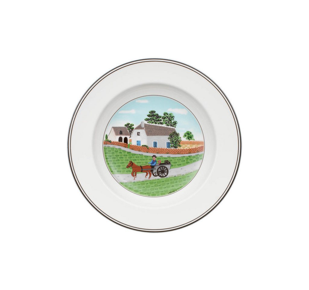 Villeroy & Boch Suppenteller Design Naif Suppenteller Bauer ø 21 cm, (1 St) von Villeroy & Boch