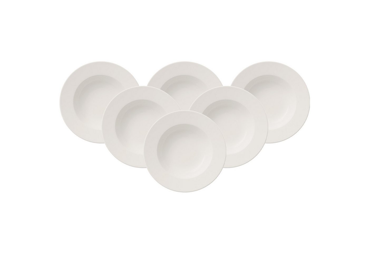 Villeroy & Boch Suppenteller For Me Suppenteller ø 24,7 cm 6er Set, (6 St) von Villeroy & Boch