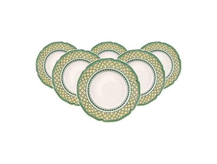 Villeroy & Boch Suppenteller French Garden Orange Suppenteller ø 22,8 cm, (6 St), bunt von Villeroy-&-Boch