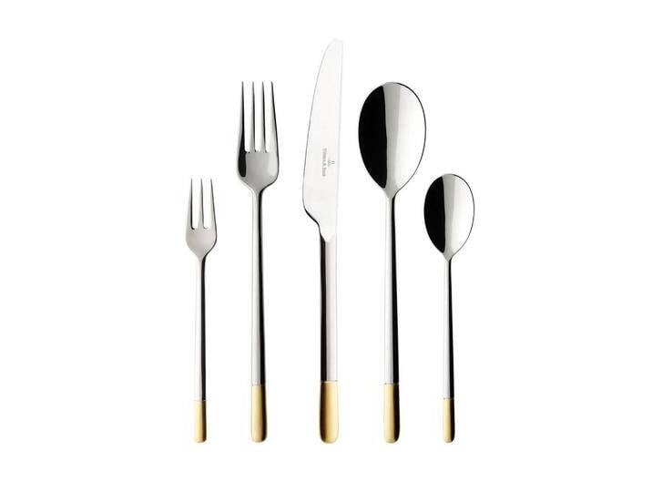 Villeroy & Boch TAFELBESTECK, Silber, Gold, Metall, Essen & Trinken, Besteck, Besteck-Sets von Villeroy-&-Boch