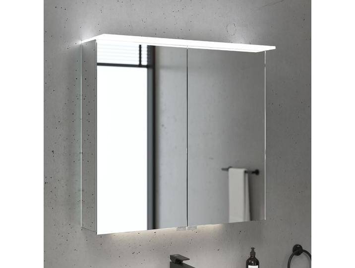 Villeroy & Boch Taro Spiegelschrank 80,7 cm mit 2 Türen, Lichtsegel, Waschplatzbeleuchtung und Vergrößerungsspiegel 2367385 von Villeroy-&-Boch