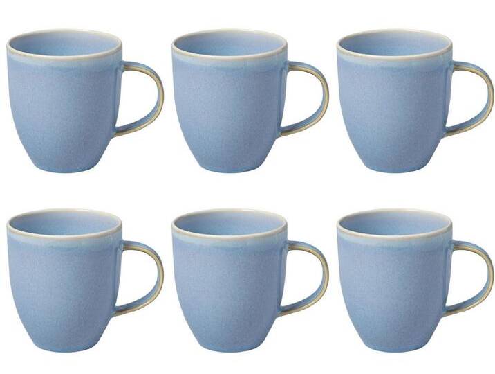 Villeroy & Boch Tasse Crafted Blueberry, Porzellan, Spülmaschinengeeignet, blau von Villeroy-&-Boch