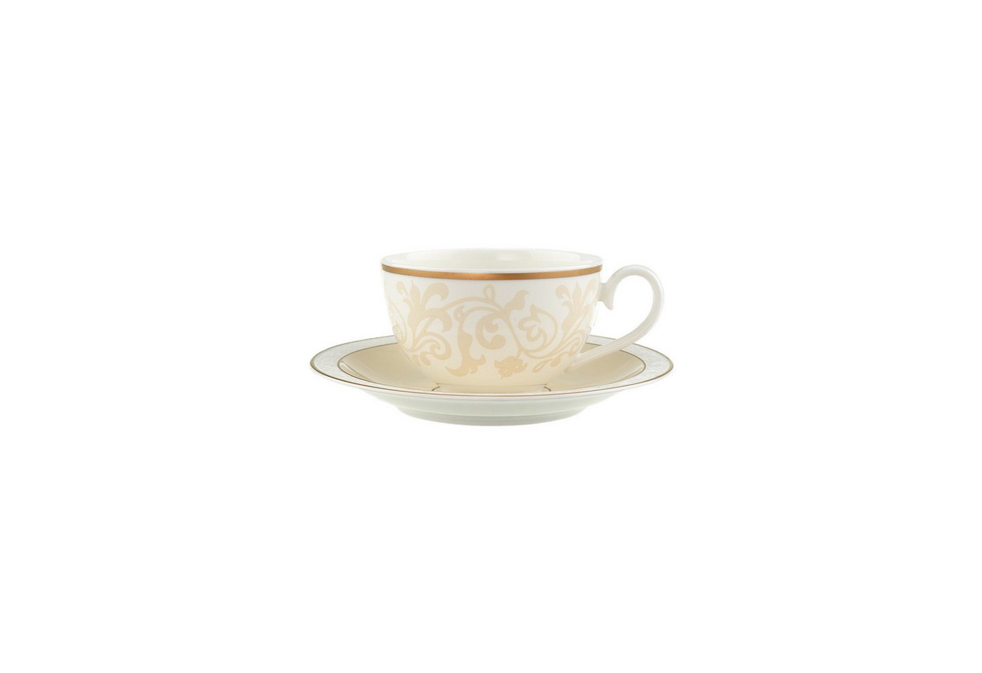 Villeroy & Boch Tasse Ivoire Kaffee-/Teetasse mit Untertasse 120 ml, Porzellan Villeroy & Boch Tasse Ivoire Kaffee-/Teetasse mit Untertasse 120 ml, Porzellan von Villeroy & Boch