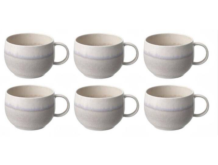 Villeroy & Boch Tasse Perlemor Sand, Porzellan, Spülmaschinengeeignet von Villeroy-&-Boch