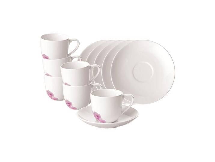 Villeroy & Boch Tasse Rose Garden Espressotassen mit Untertassen 70 ml, Porzellan, weiß Villeroy & Boch Tasse Rose Garden Espressotassen mit Untertassen 70 ml, Porzellan, weiß von Villeroy-&-Boch