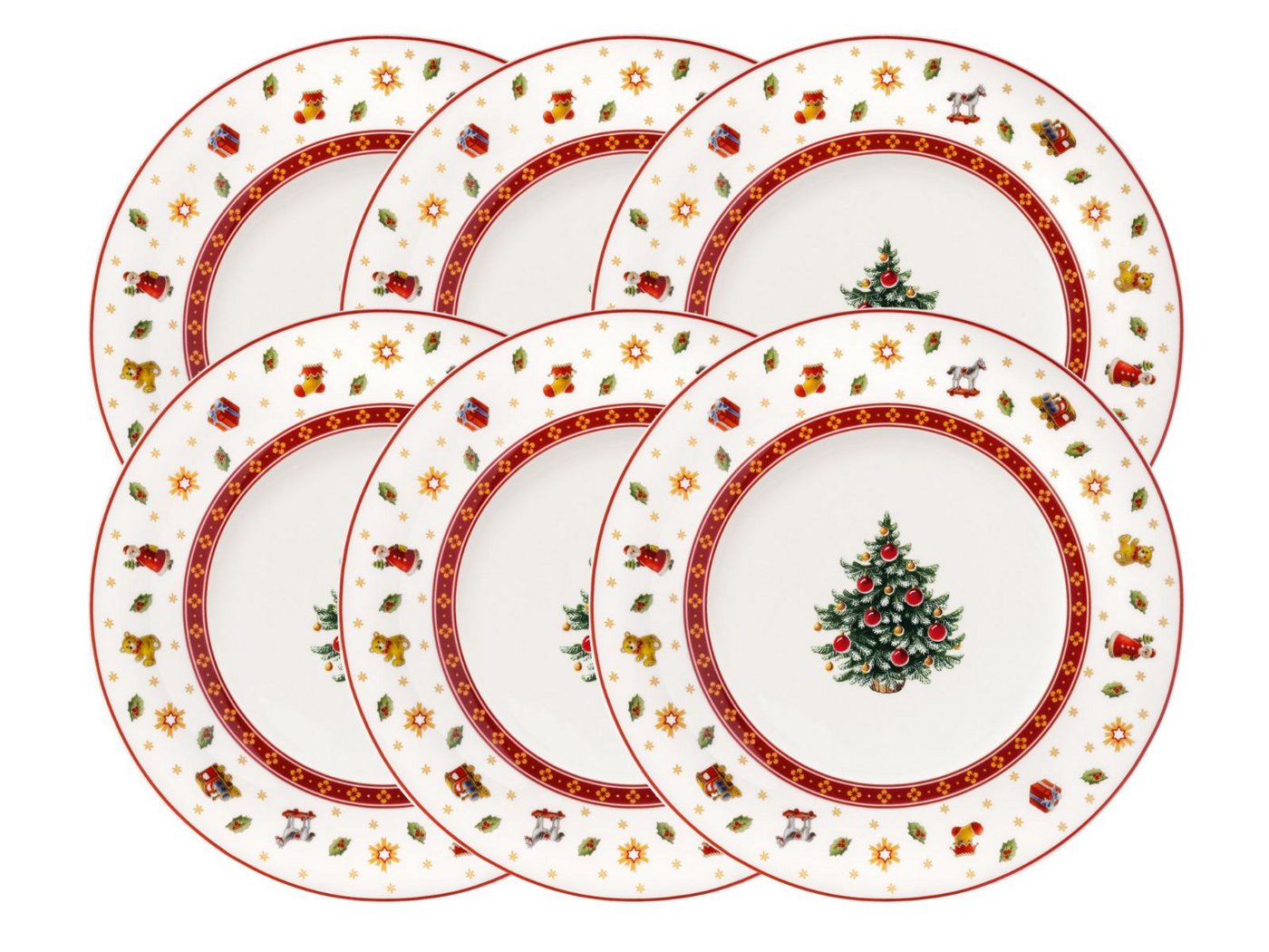 Villeroy & Boch Teller-Set Toy's Delight Specials Frühstücksteller 21,5cm Set6, Premium Porcelain Villeroy & Boch Teller-Set Toy's Delight Specials Frühstücksteller 21,5cm Set6, Premium Porcelain von Villeroy & Boch