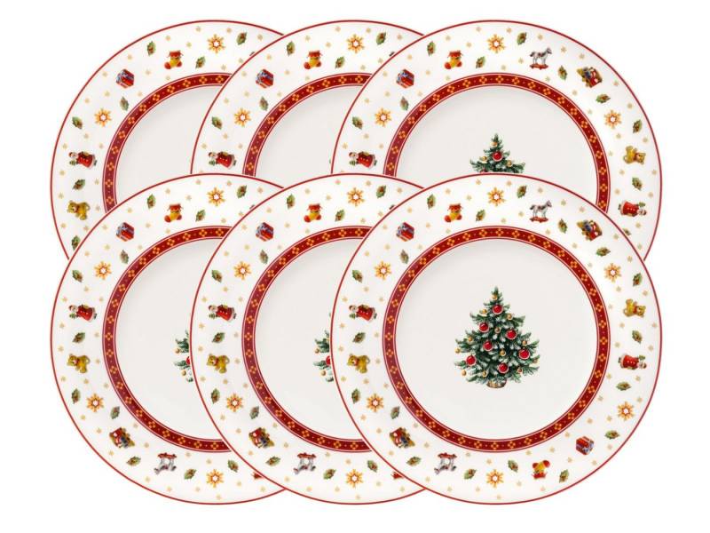 Villeroy & Boch Teller-Set Toy's Delight Specials Frühstücksteller 21,5cm Set6, Premium Porcelain Villeroy & Boch Teller-Set Toy's Delight Specials Frühstücksteller 21,5cm Set6, Premium Porcelain von Villeroy & Boch
