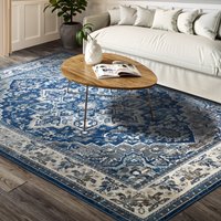 Villeroy & Boch Teppich "Jehanne", rechteckig, 11 mm Höhe, Orientalisch, Wohnzimmer, Schlafzimmer, Klassisch, Kurzflor, Weich von Villeroy & Boch