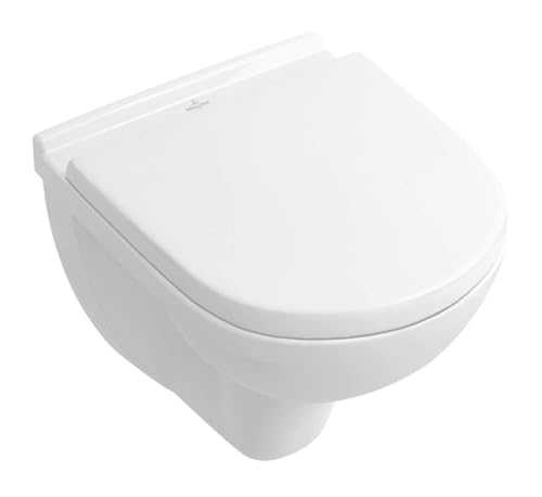 Villeroy & Boch Tiefspülklosett spülrandlos Compact O.novo 360 x 490 mm Weiß mit CeramicPlus, 5688R0R1 Villeroy & Boch Tiefspülklosett spülrandlos Compact O.novo 360 x 490 mm Weiß mit CeramicPlus, 5688R0R1 von Villeroy & Boch