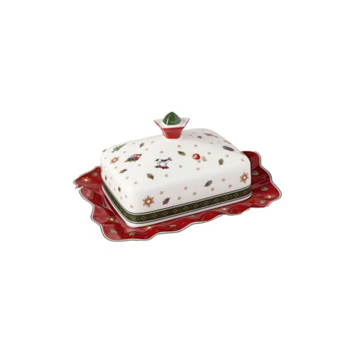 Villeroy & Boch – Toy's Delight Butterdose Bunt, Sammlerstück, Deko Weihnachten Toys, Weihnachtsdekorationen, Butterglocke, Behälter Für Butter, Premium Porcelain Villeroy & Boch – Toy's Delight Butterdose Bunt, Sammlerstück, Deko Weihnachten Toys, Weihnachtsdekorationen, Butterglocke, Behälter Für Butter, Premium Porcelain von Villeroy & Boch