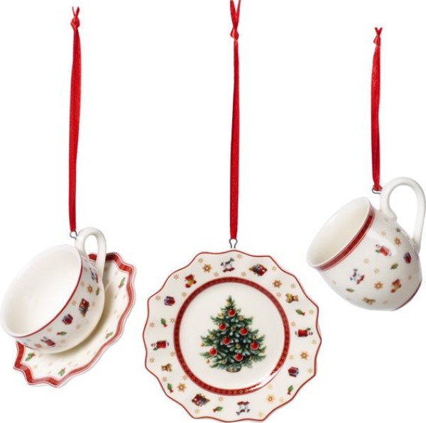 Villeroy & Boch Toy's Delight Decoration Ornamente Geschirrset 3tlg. 6,3cm von Villeroy & Boch