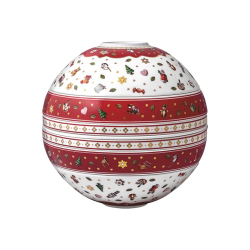 Villeroy & Boch – Toy'S Delight La Boule, 7 Teiliges Geschirrset Für Zwei, Premium Porzellan, Weihnachtliches Geschirr-Designobjekt von Villeroy & Boch