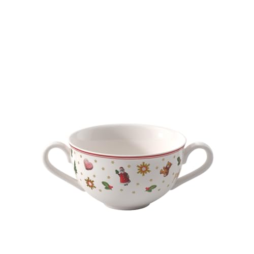 Villeroy & Boch - Toy's Delight Suppentasse 250 ml Bunt, Mikrowellensicher, Geschirr Weihnachten, Weihnachtliches Serviergeschirr, Tasse für Suppen, Suppentasse mit Henkel, Premium Porzellan Villeroy & Boch - Toy's Delight Suppentasse 250 ml Bunt, Mikrowellensicher, Geschirr Weihnachten, Weihnachtliches Serviergeschirr, Tasse für Suppen, Suppentasse mit Henkel, Premium Porzellan von Villeroy & Boch