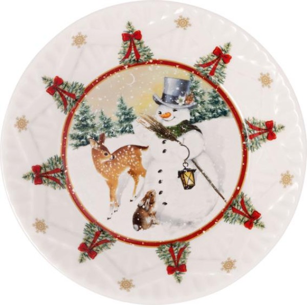 Villeroy & Boch Toy's Fantasy Schale klein Schneemann mit Tieren von Villeroy & Boch
