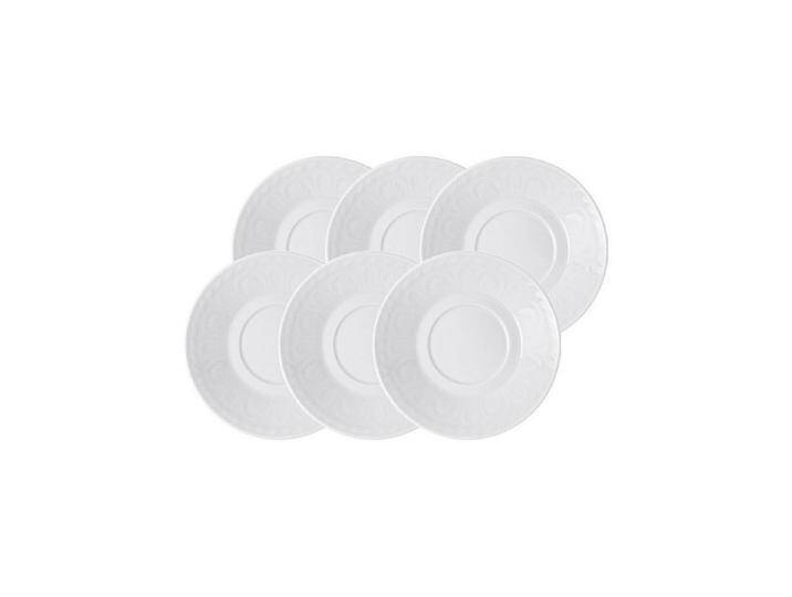 Villeroy & Boch Untertasse Cellini Mokka- / Espressountertassen ø 12 cm, (6 St), weiß von Villeroy-&-Boch