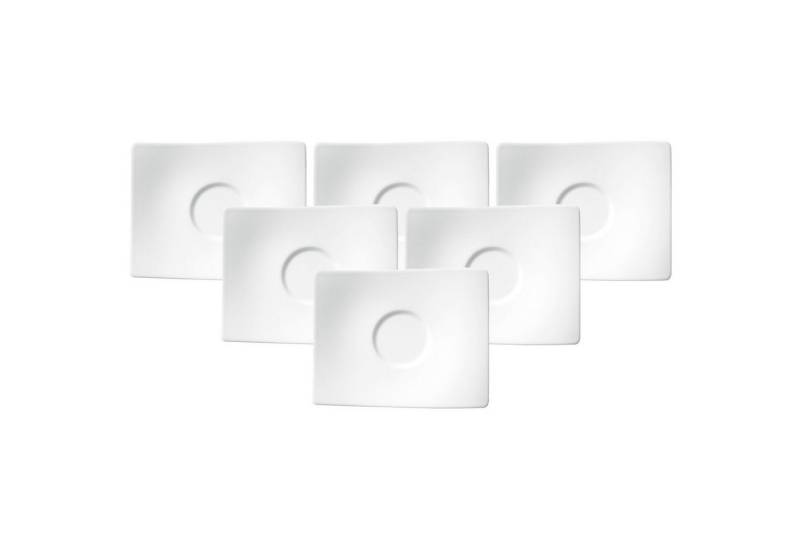 Villeroy & Boch Untertasse NewWave Kaffee-/Teeuntertasse 6er Set, (6 St) von Villeroy & Boch