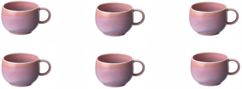 Villeroy & Boch Untertasse Perlemor Coral, Spülmaschinengeeignet von Villeroy & Boch