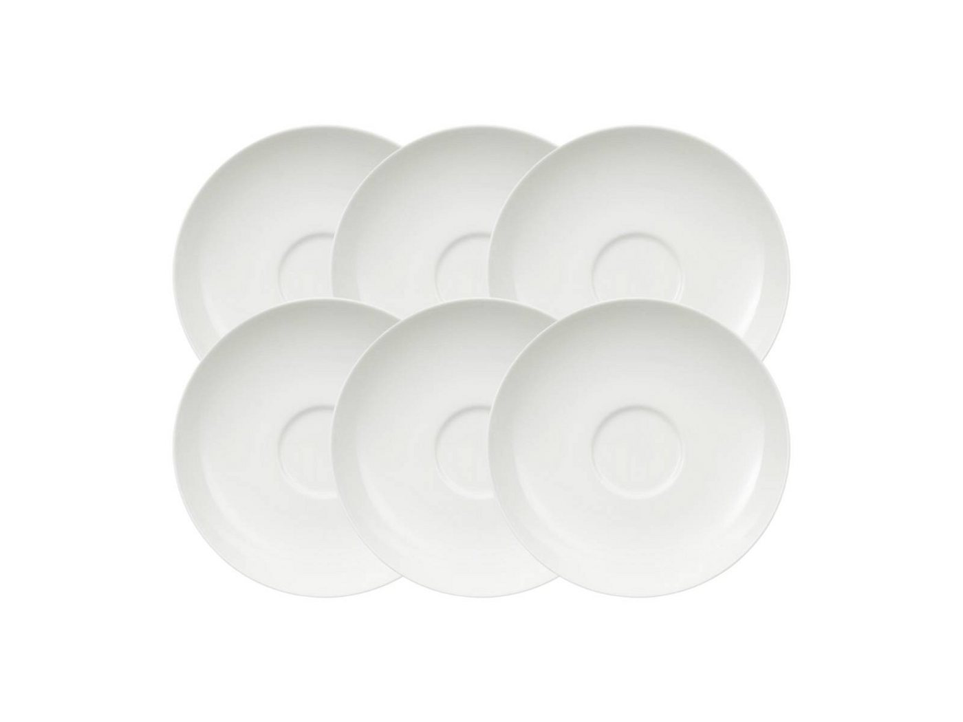 Villeroy & Boch Teller-Set Royal Kaffee-/Teeuntertasse 15 cm Set6, Premium Bone Porcelain Villeroy & Boch Teller-Set Royal Kaffee-/Teeuntertasse 15 cm Set6, Premium Bone Porcelain von Villeroy & Boch