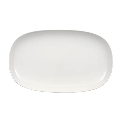 Villeroy und Boch Urban Nature Servierschale, 42 x 25,5 cm, Premium Porzellan, Weiß von Villeroy & Boch