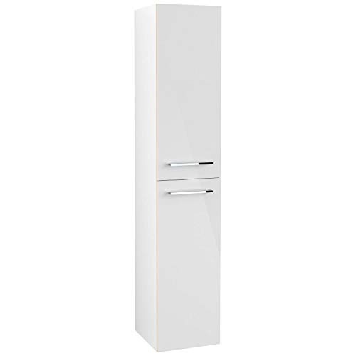 Villeroy & Boch V&B Hochschrank AVENTO 350x1760x370mm Ansch links Crystal White von Villeroy & Boch