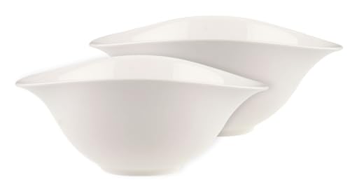 Villeroy & Boch – Vapiano Salatschalen-Set 2 teilig weiß, Spülmaschinenfest, Mikrowellensicher, Salatteller, Servierschüsseln, Geschirr, Keramik Schalen, Schüsseln, Salatschüsseln, Premium Porzellan Villeroy & Boch – Vapiano Salatschalen-Set 2 teilig weiß, Spülmaschinenfest, Mikrowellensicher, Salatteller, Servierschüsseln, Geschirr, Keramik Schalen, Schüsseln, Salatschüsseln, Premium Porzellan von Villeroy & Boch