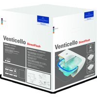 Villeroy & Boch Venticello - Wand-WC mit Sitz SoftClosing, DirectFlush, Alpinweiß 4611RL01 von Villeroy & Boch