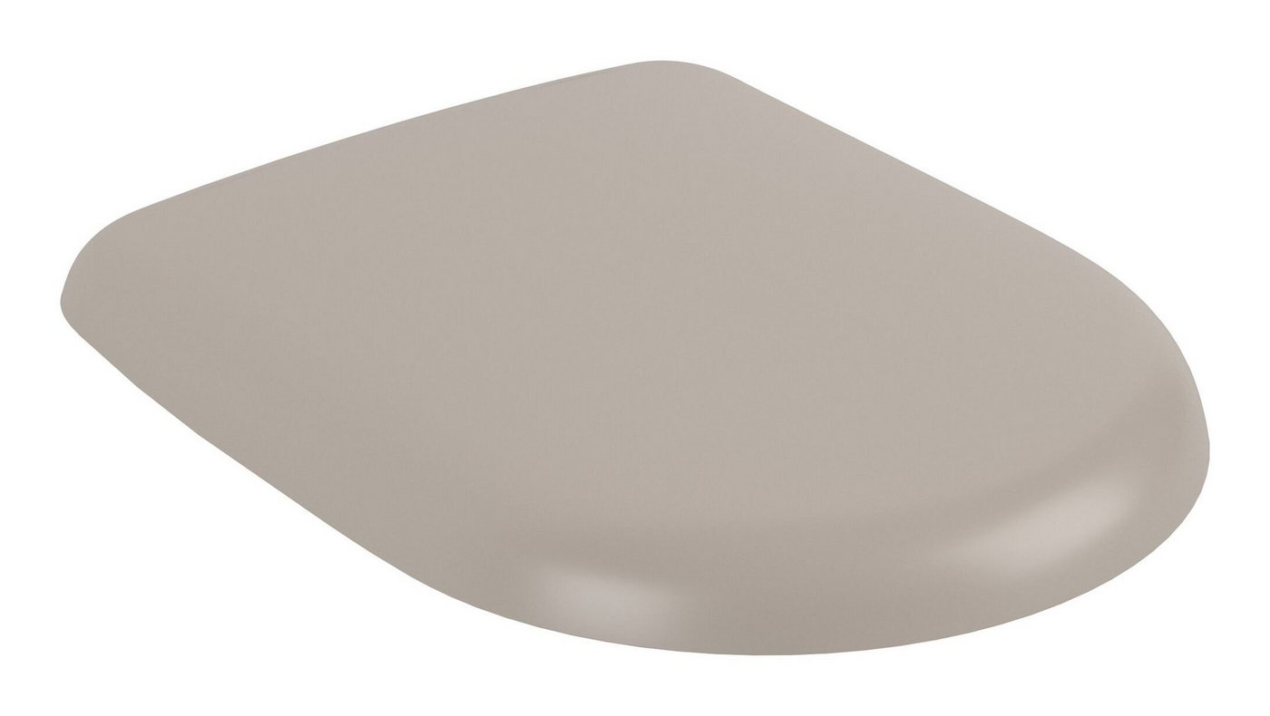 Villeroy & Boch WC-Sitz Antao, Mit Absenkautomatik und QuickRelease 373 x 445 mm - Almond von Villeroy & Boch