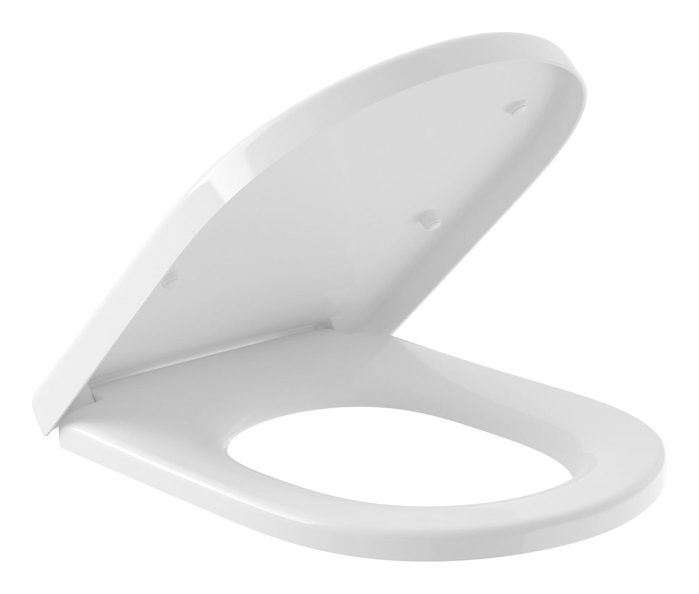 Villeroy & Boch WC-Sitz Architectura, Mit Absenkautomatik und QuickRelease 418 x 510 x 51 mm - Weiß Alpin von Villeroy & Boch