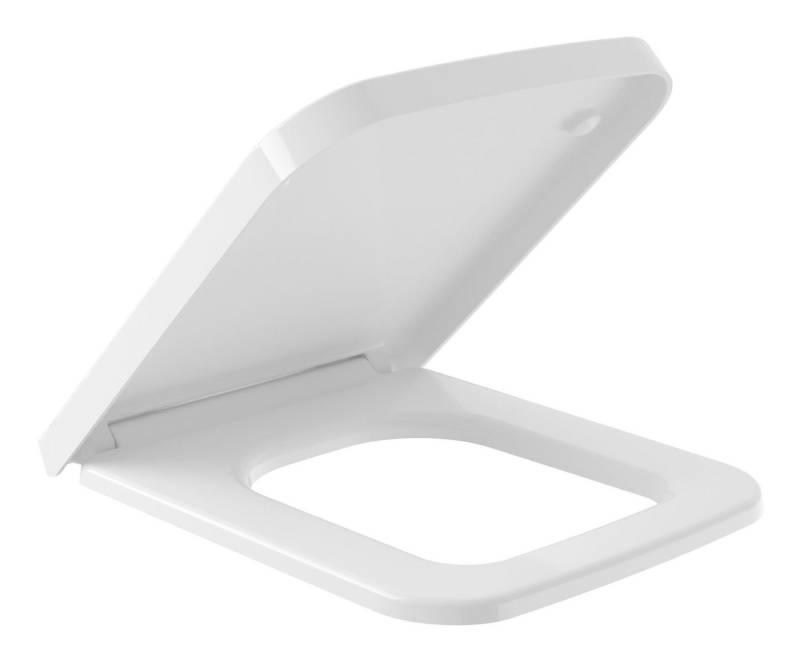 Villeroy & Boch WC-Sitz Finion, Mit Absenkautomatik und QuickRelease 377 x 455 x 41 mm von Villeroy & Boch