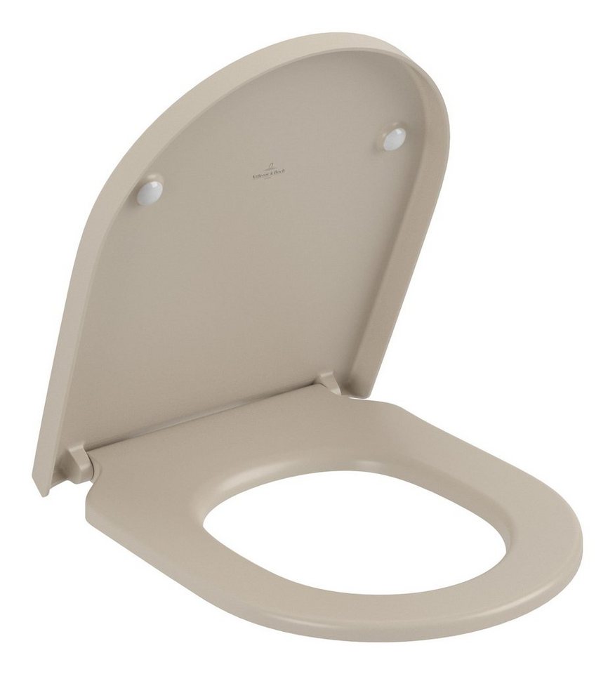 Villeroy & Boch WC-Sitz Subway 3.0, Mit Absenkautomatik und QuickRelease 374 x 438 mm - Almond von Villeroy & Boch