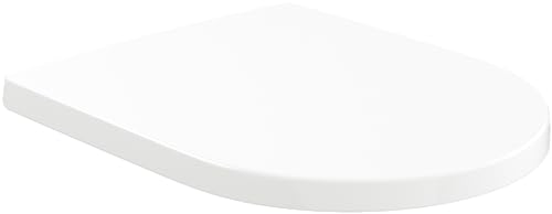 Villeroy & Boch WC-Sitz Subway 3.0 - Toilettendeckel Weiß glänzend mit Absenkautomatik - Abnehmbarer, bruchsicherer Toilettensitz aus Duroplast - Schlanker Klodeckel D-Form - Original Ersatzteil Villeroy & Boch WC-Sitz Subway 3.0 - Toilettendeckel Weiß glänzend mit Absenkautomatik - Abnehmbarer, bruchsicherer Toilettensitz aus Duroplast - Schlanker Klodeckel D-Form - Original Ersatzteil von Villeroy & Boch