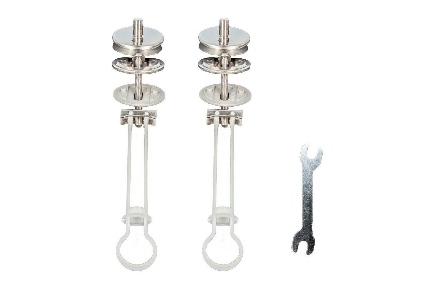 Villeroy & Boch WC-Sitz Universalkippstrippanker-Ersatzscharnier mit Quick Release f. WC-Sitze von Villeroy & Boch