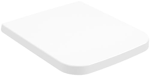 Villeroy & Boch Venticello WC-Sitz, Toilettendeckel mit Absenkautomatik, abnehmbarer Toilettensitz aus bruchsicherem Duroplast, Klodeckel Original Ersatzteil, rechteckig, Stone White, matt Villeroy & Boch Venticello WC-Sitz, Toilettendeckel mit Absenkautomatik, abnehmbarer Toilettensitz aus bruchsicherem Duroplast, Klodeckel Original Ersatzteil, rechteckig, Stone White, matt von Villeroy & Boch
