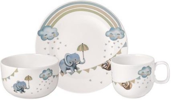 Villeroy & Boch Boho Kids / Walk like an Elephant Kindergeschirr Set 3tlg. Villeroy & Boch Boho Kids / Walk like an Elephant Kindergeschirr Set 3tlg. von Villeroy & Boch