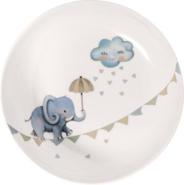 Villeroy & Boch Walk like an Elephant Kinderteller tief / Suppenteller von Villeroy & Boch