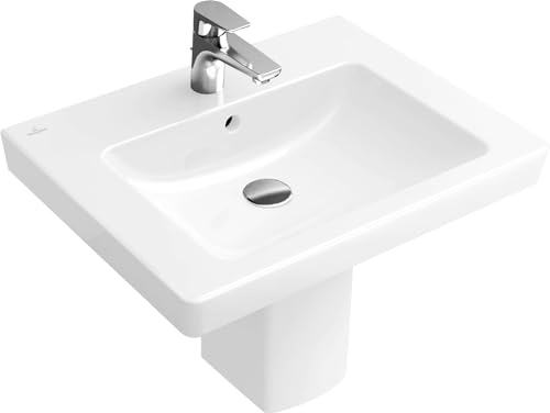 Villeroy & Boch Waschbecken Subway 711360 60x47cm, weiß alpin c+, 711360R1 von Villeroy & Boch