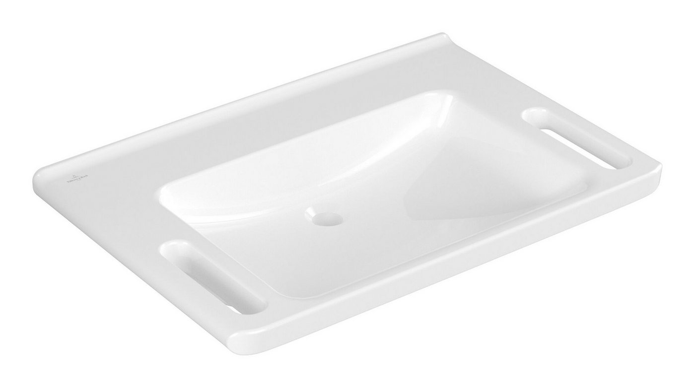 Villeroy & Boch Waschbecken ViCare, ViCare ohne Überlauf 800 x 550 x 180 mm - Weiß Alpin Villeroy & Boch Waschbecken ViCare, ViCare ohne Überlauf 800 x 550 x 180 mm - Weiß Alpin von Villeroy & Boch