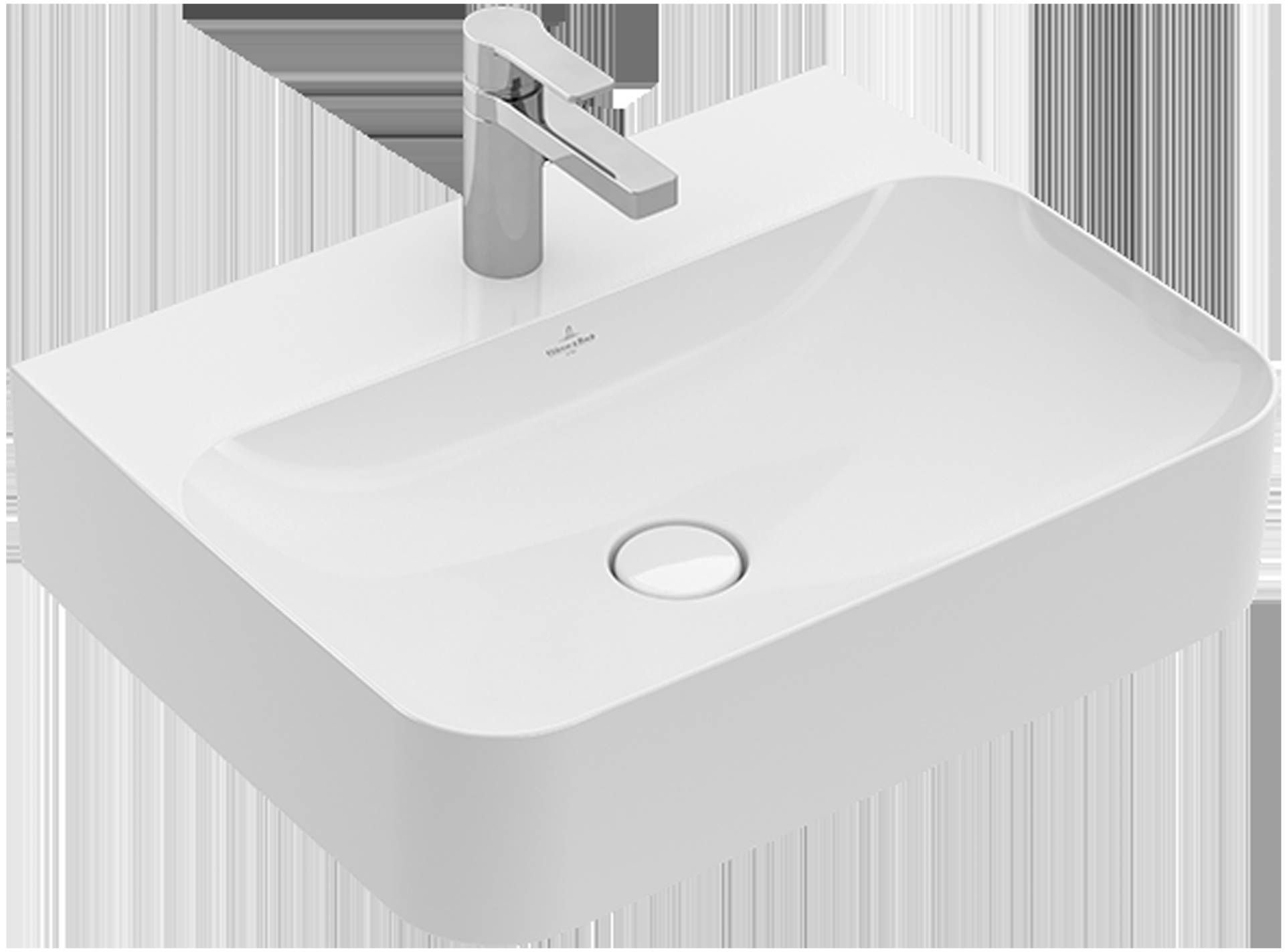 Villeroy & Boch Finion Waschtisch, ohne Überlauf, 1 Hahnloch, 600x470mm, 416861R7 Villeroy & Boch Finion Waschtisch, ohne Überlauf, 1 Hahnloch, 600x470mm, 416861R7 von Villeroy & Boch