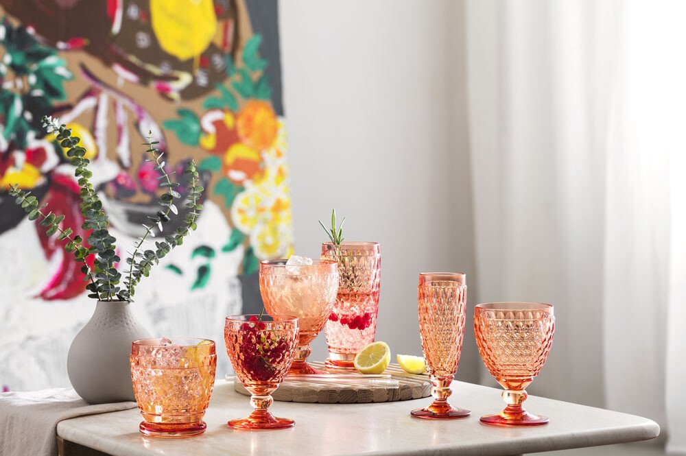Villeroy & Boch Wasserglas 0,25 l Boston Coloured Apricot von Villeroy & Boch