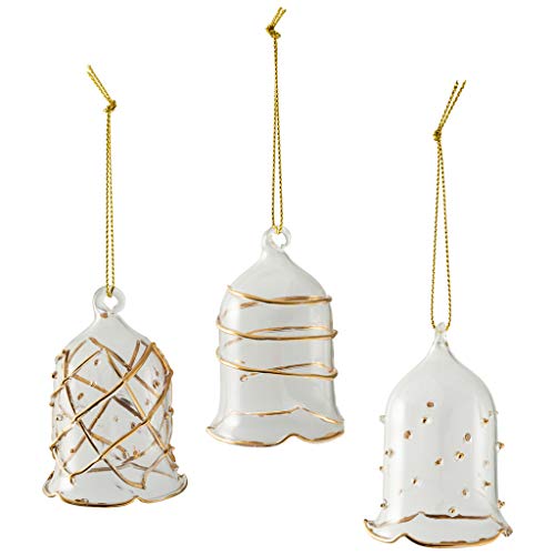 Villeroy & Boch Winter Collage Accessoires Glasglocke Gold Set3 von Villeroy & Boch
